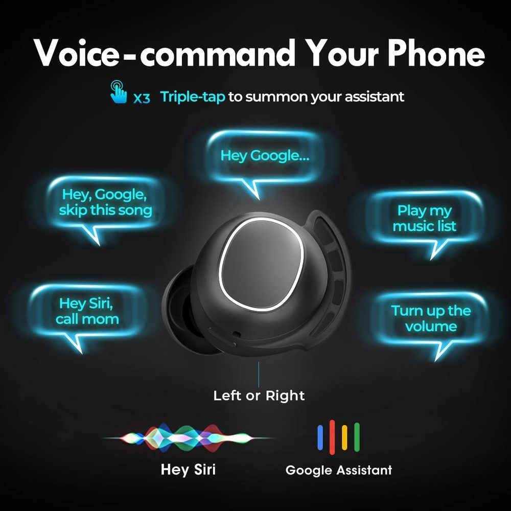 Mpow M30 Plus TWS Earbuds- Voice-command your phone